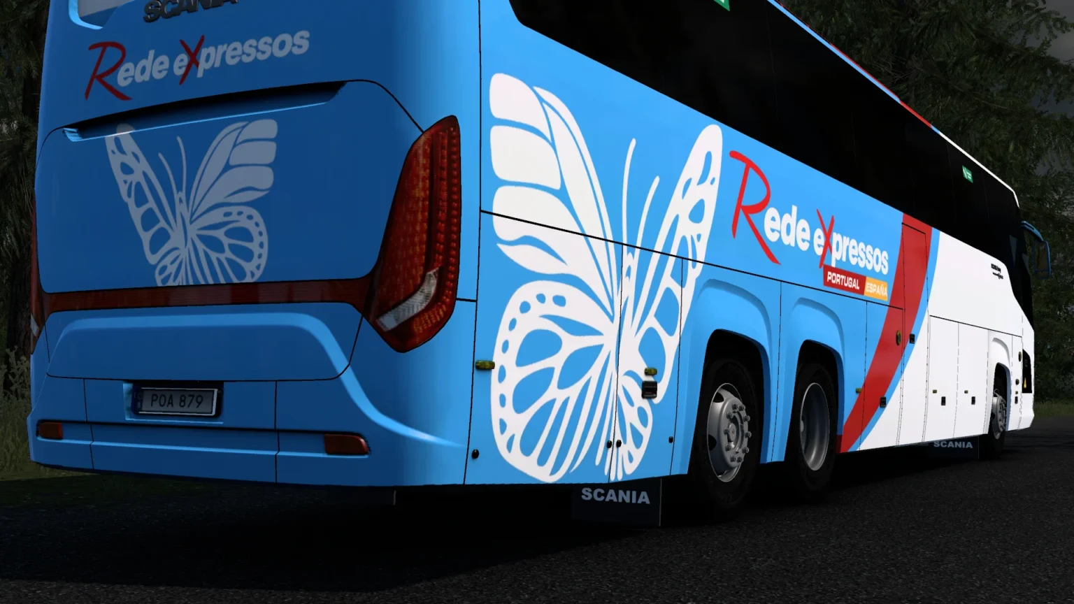 Scania Touring 6×2 HD for ETS2