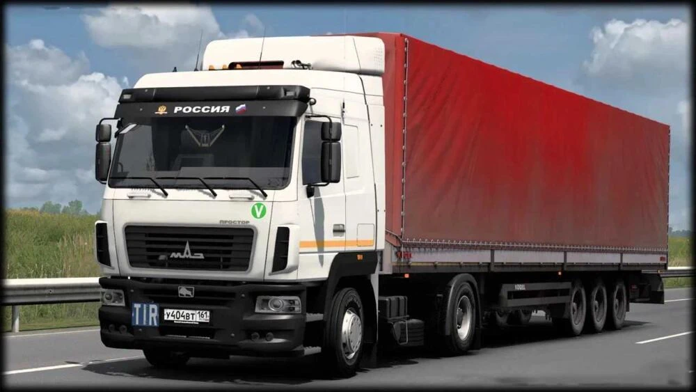 MAZ 5440E9 Prostor for ETS2